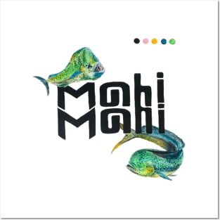 Mahi Mahi Mello Yello Posters and Art